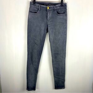 American Eagle AEO Denim‎ Stretchy Gray Jeggings Jeans Pants Size 4 Regular